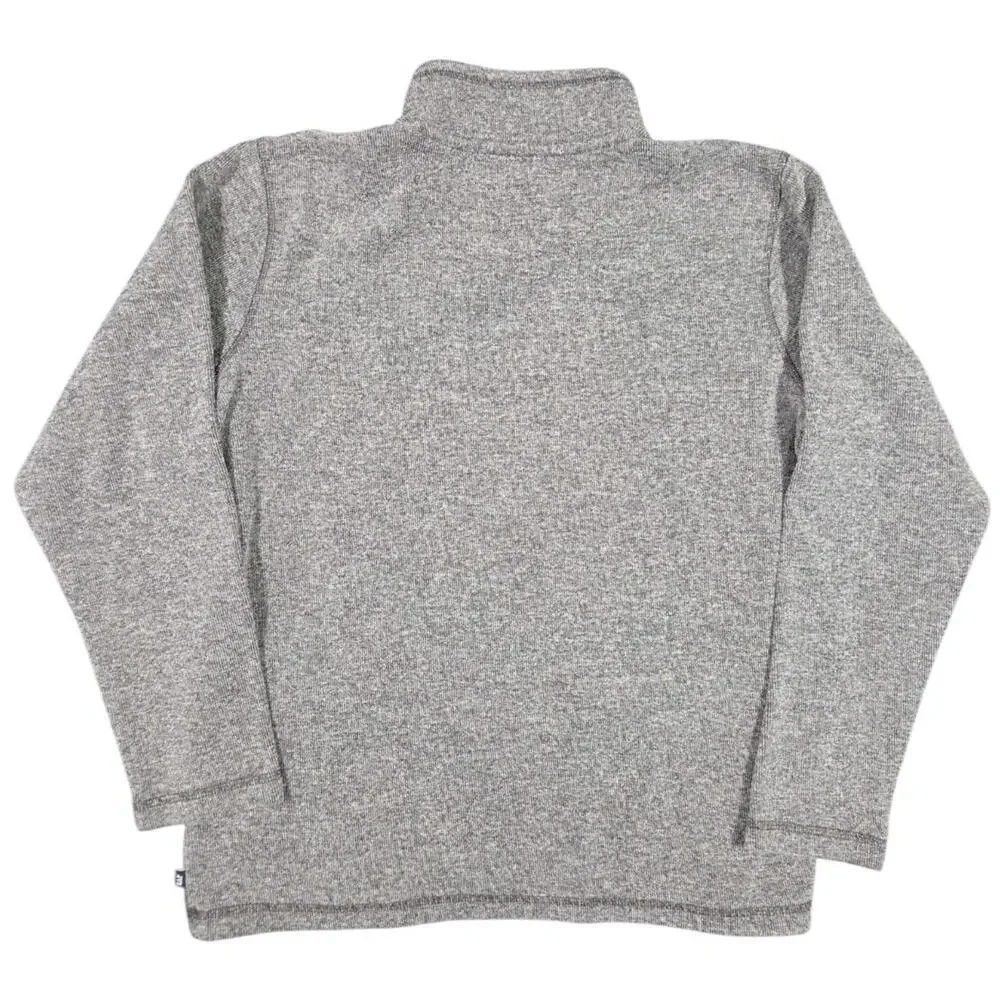 GAP Mock Neck 1/4 Zip Sweater Sweatshirt Lot Of 2 Blue Gray Mens Large Casual